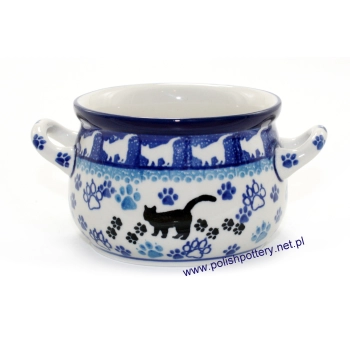 Bulionówka bez pokrywki 0,35L II Gatunek dek. 1771X Czarny Kot